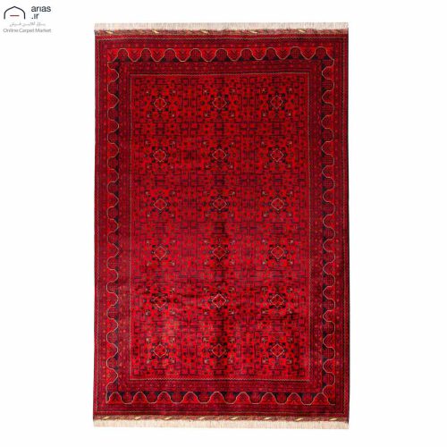 فرش دستباف عشایری شش متری بافت افغان کد D02101A