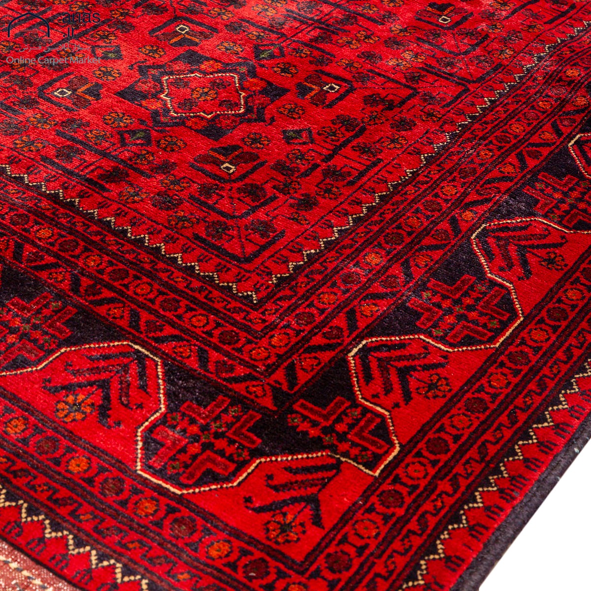 فرش دستباف شش متری بافت افغان