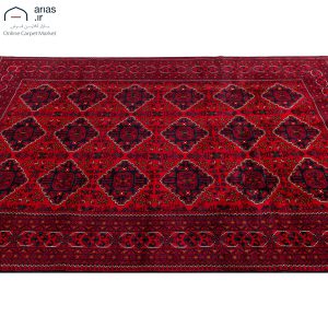 فرش دستباف شش متری عشایری چله نخ بافت افغان کد D02103A