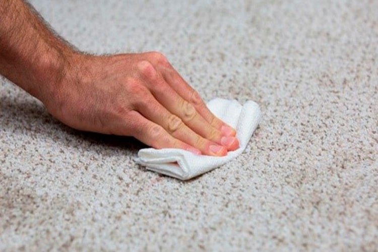 رفع زردی فرش پس از شستشو