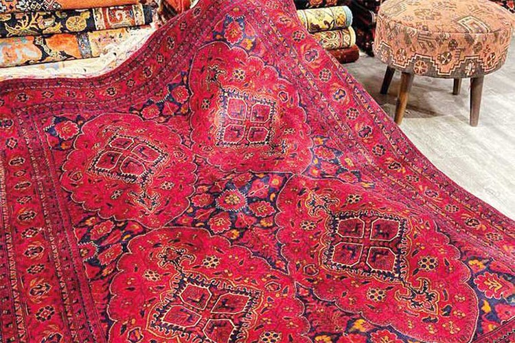 طرح‌ های فرش افغانستان 